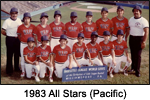 1983 All Stars team (Pacific)